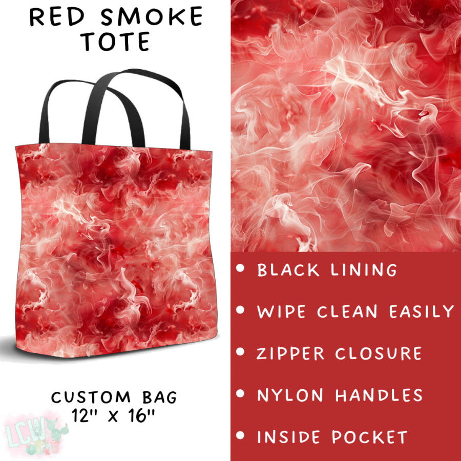 Preorder Custom Styles - Red Smoke - Closes 20 Feb - ETA mid May 2025 Leggings