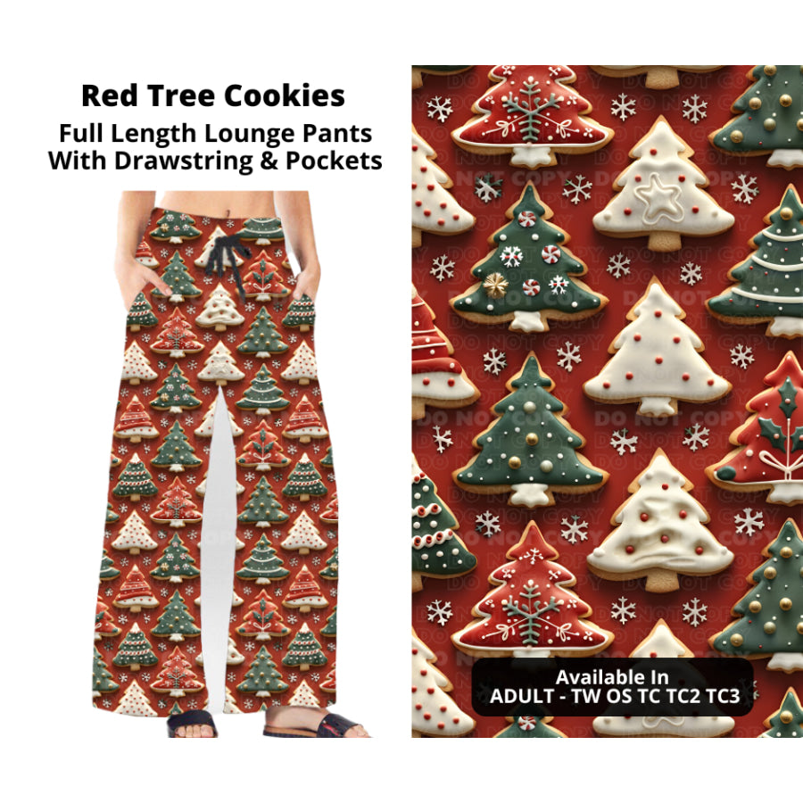 PREORDER Custom Styles - Red Tree Cookies - Closes 7 Oct - ETA late Dec 2024 Leggings