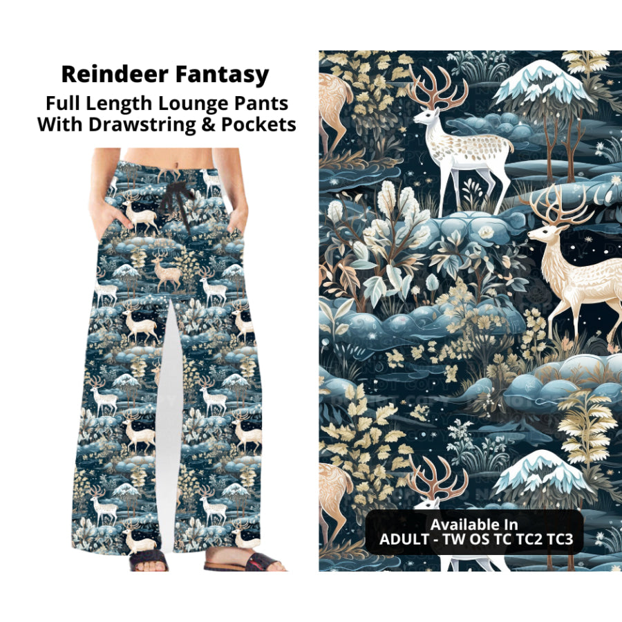 PREORDER Custom Styles - Reindeer Fantasy - Closes 14 Oct - ETA early Jan 2024 Leggings