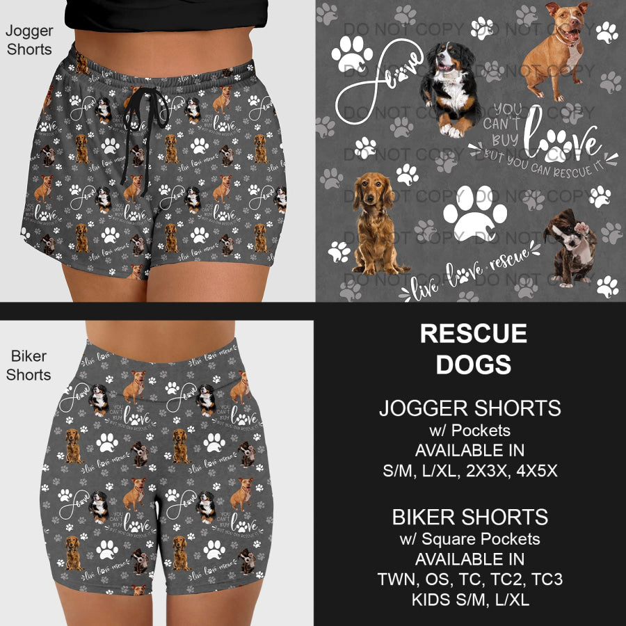 PREORDER Custom Styles - Rescue Dogs - Closes 18 Mar - ETA mid Jun 2025 Loungewear