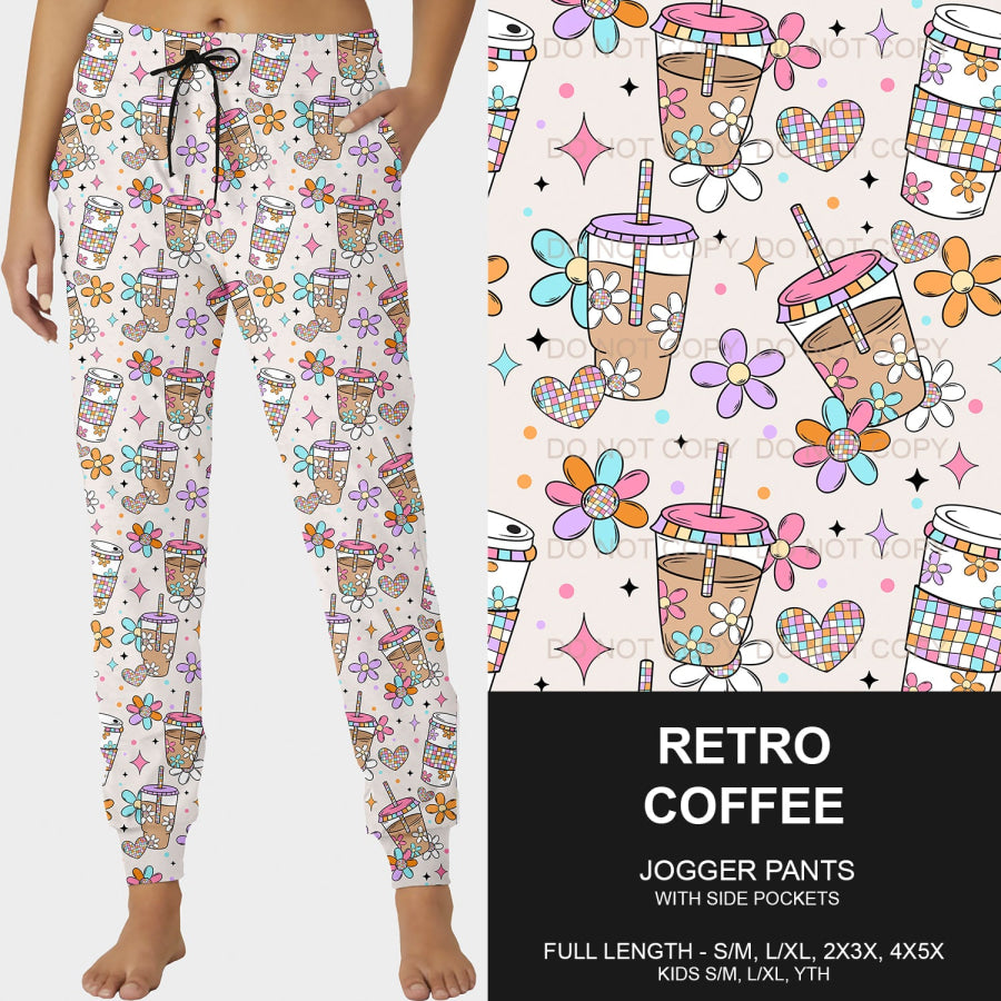 PREORDER Custom Styles - Retro Coffee - Closes 4 Mar - ETA late May 2025 Loungewear