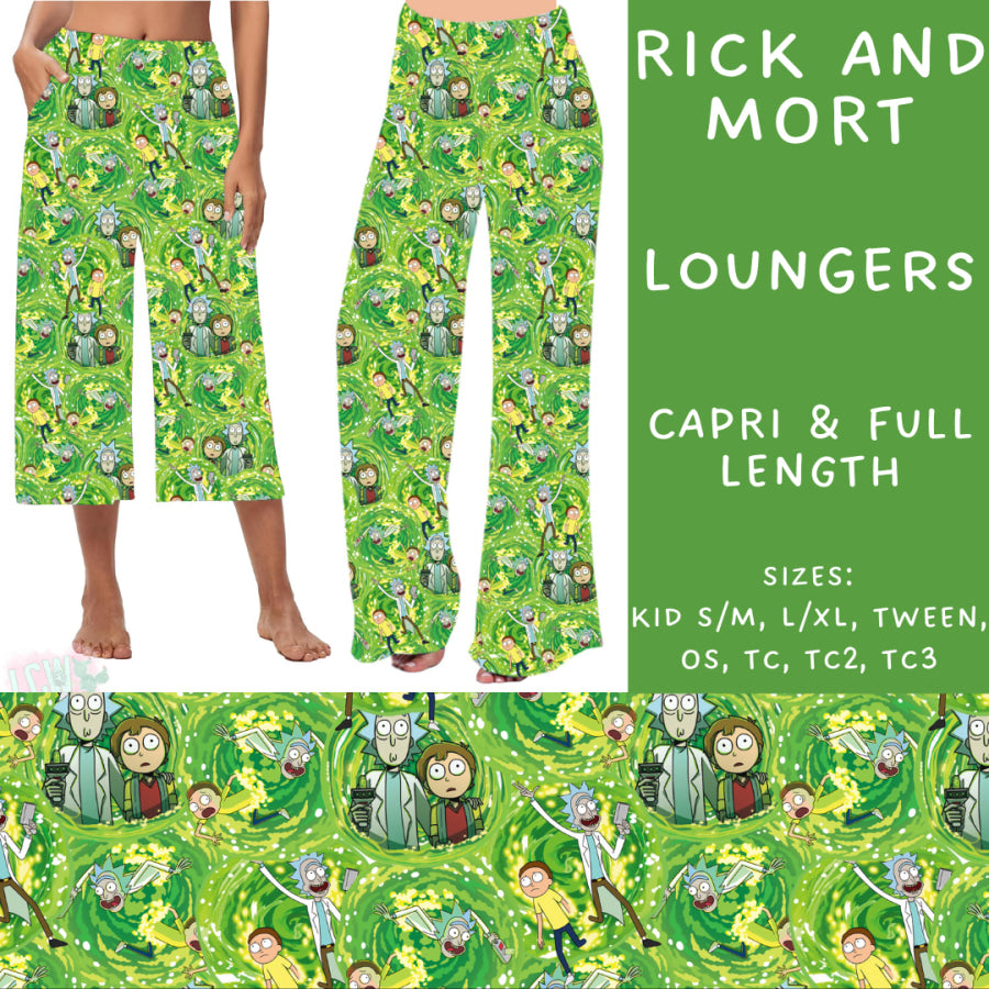 Preorder Custom Styles - Rick and Mort - Closes 10 Jan - ETA early Apr 2025 Leggings