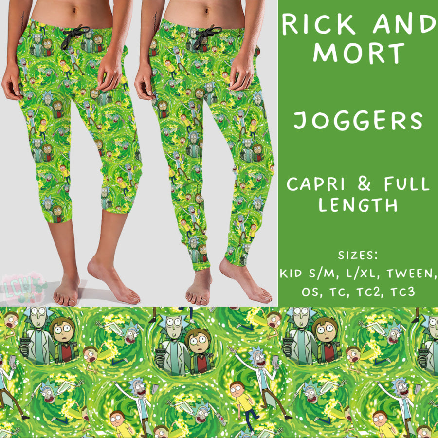 Preorder Custom Styles - Rick and Mort - Closes 10 Jan - ETA early Apr 2025 Leggings