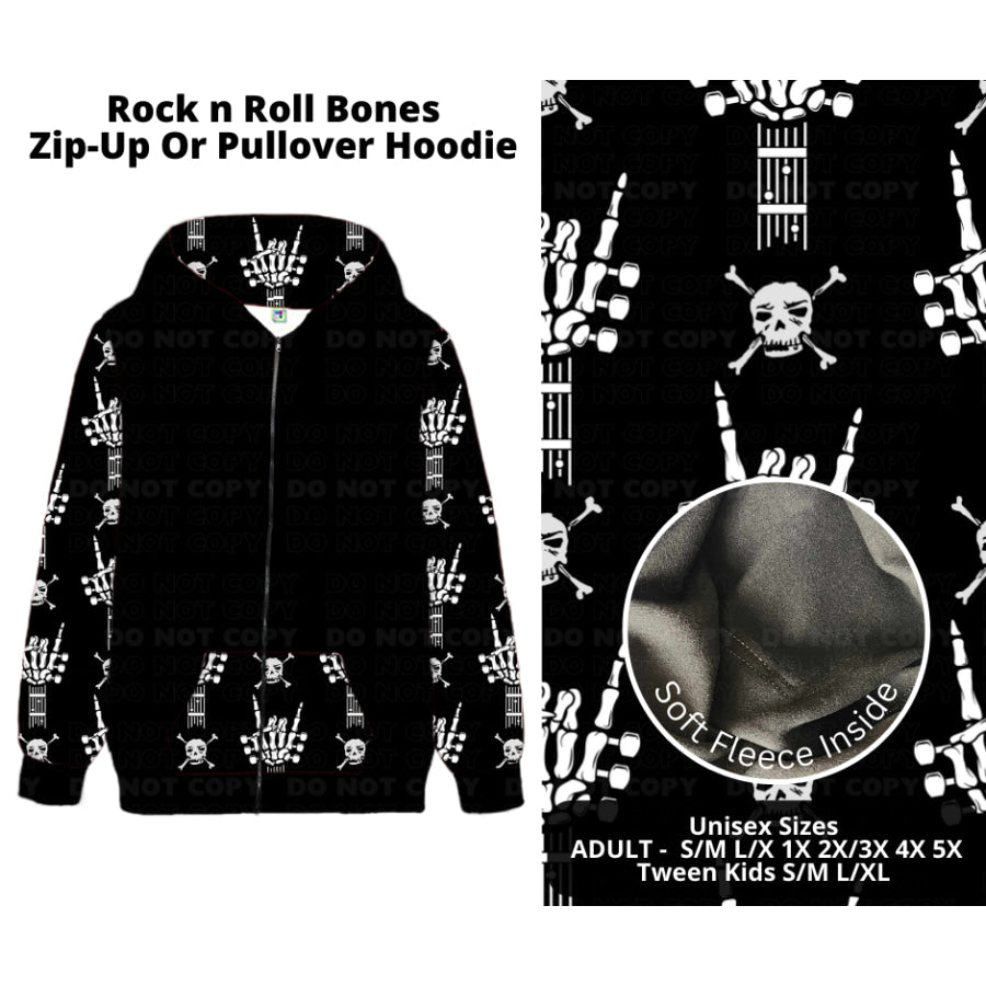 PREORDER Custom Styles - Rock N Roll Bones - Closes 27 Nov - ETA late Feb 2025 Leggings