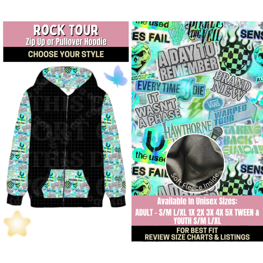 Preorder Custom Styles - Rock Tour - Closes 25 Sep - ETA late Jan 2026 Leggings