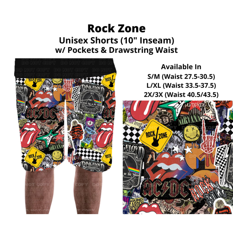 PREORDER Custom Styles - Rock Zone - Closes 27 Nov - ETA late Feb 2025 Leggings