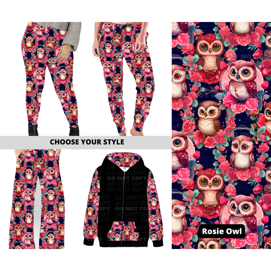 PREORDER Custom Styles - Rosie Owl - Closes 28 Nov - ETA late Feb 2025 Leggings