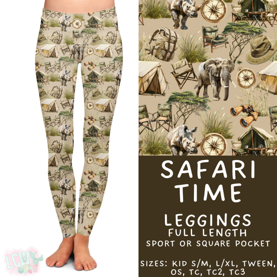 Preorder Custom Styles Safari Time Closes 4 Sep ETA late Nov 2025 Leggings