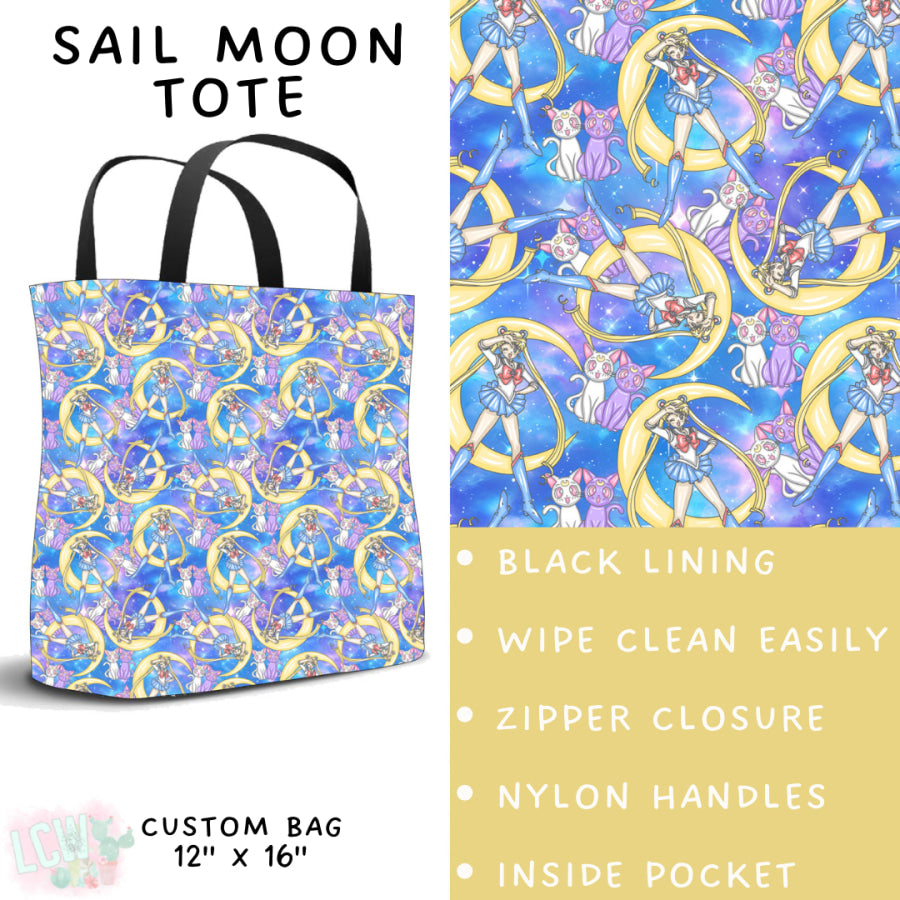 Preorder Custom Styles - Sail Moon - Closes 2 Dec - ETA late Feb 2025 Leggings