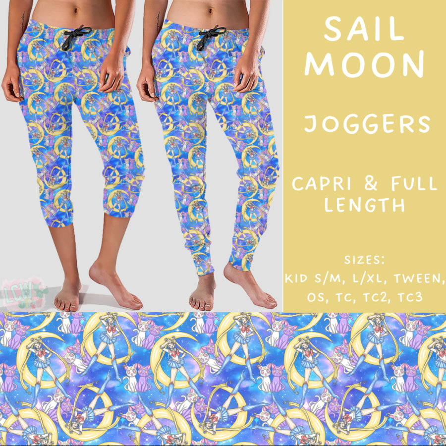 Preorder Custom Styles - Sail Moon - Closes 2 Dec - ETA late Feb 2025 Leggings