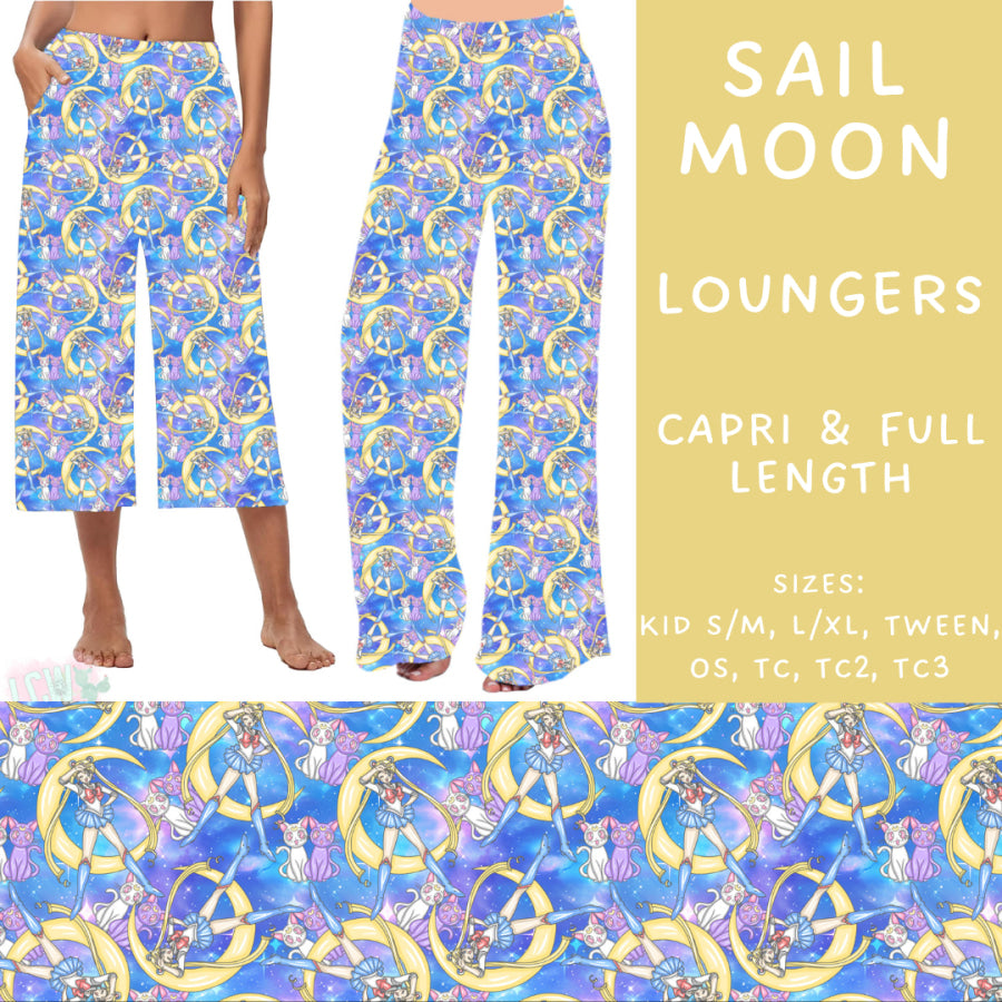 Preorder Custom Styles - Sail Moon - Closes 2 Dec - ETA late Feb 2025 Leggings