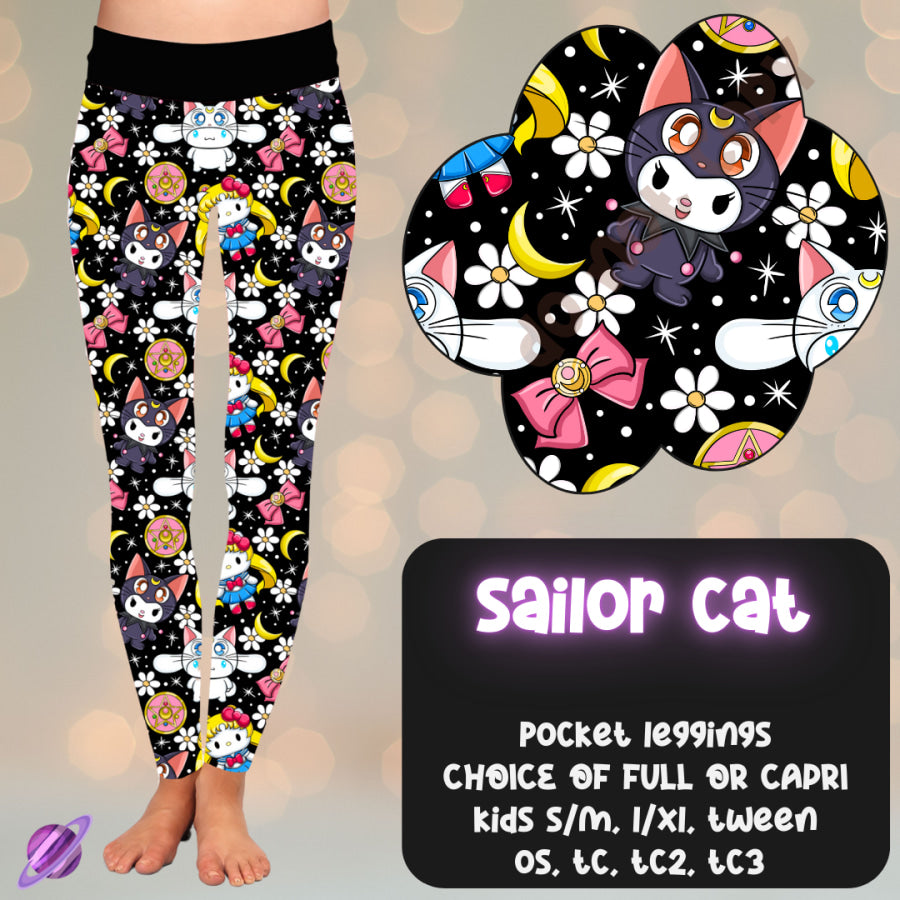 Preorder Custom Styles - Sailor Cat - Closes 17 Nov - ETA mid Feb 2025 Streetwear