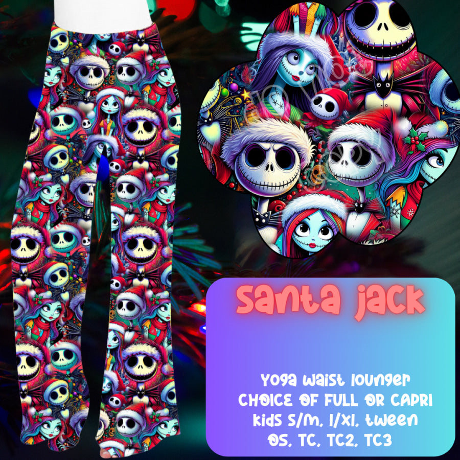 PREORDER Custom Styles - Santa Jack - Closes 1 Oct - ETA late Dec 2024 Leggings