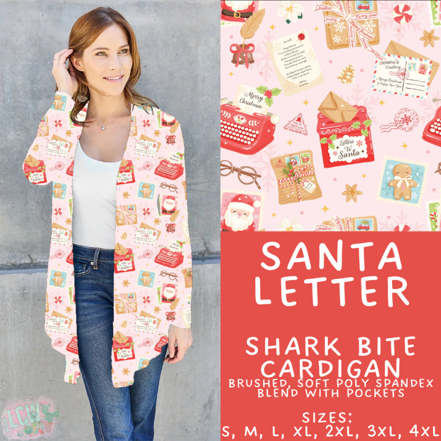 Preorder Custom Styles - Santa Letter - Closes 3 Oct - ETA late Dec 2025 Leggings