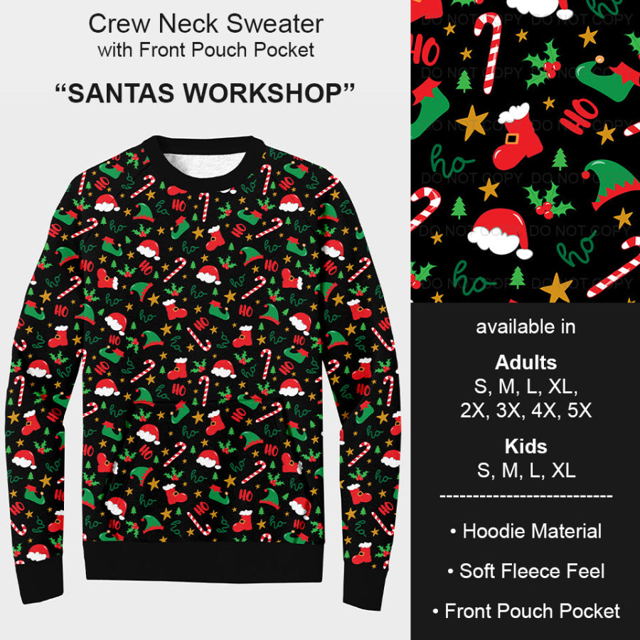 PREORDER Custom Styles - Santa’s Workshop - Closes 22 Jul - ETA late Oct 2025 Loungewear