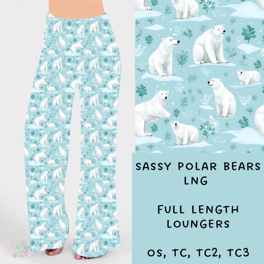 Preorder Custom Styles - Sassy Polar Bear - Closes 15 Nov - ETA early Feb 2025 Leggings