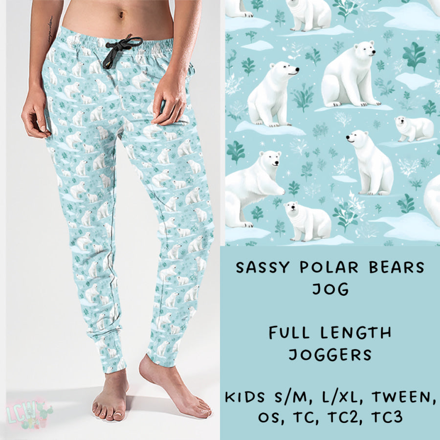 Preorder Custom Styles - Sassy Polar Bear - Closes 15 Nov - ETA early Feb 2025 Leggings