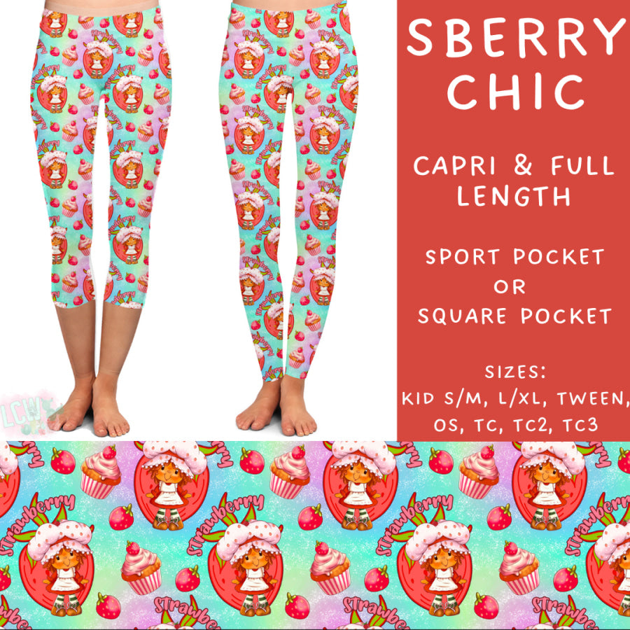 Preorder Custom Styles - Sberry Chic - Closes 3 Mar - ETA late May 2025 Leggings