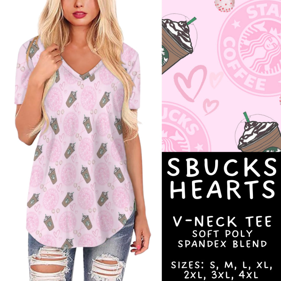 Preorder Custom Styles SBucks Hearts Closes 4 Sep ETA late Nov 2025 Leggings