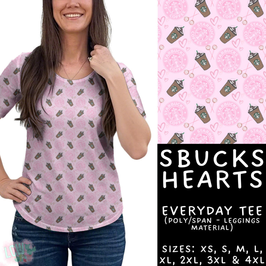 Preorder Custom Styles SBucks Hearts Closes 4 Sep ETA late Nov 2025 Leggings