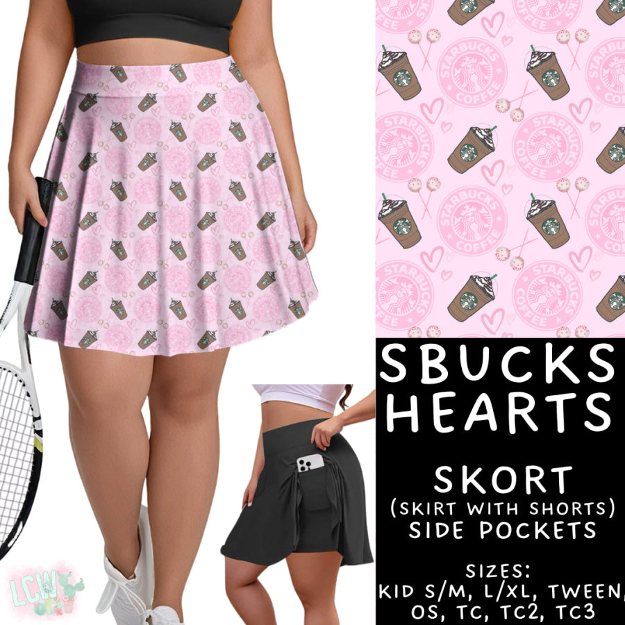 Preorder Custom Styles SBucks Hearts Closes 4 Sep ETA late Nov 2025 Leggings