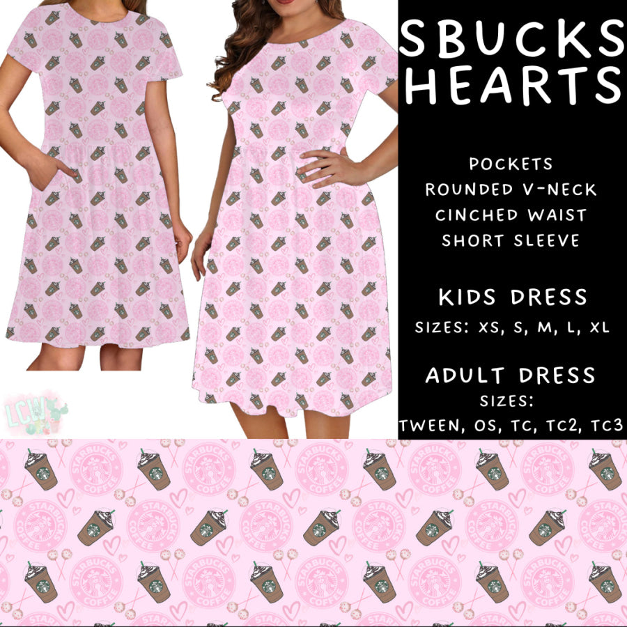Preorder Custom Styles SBucks Hearts Closes 4 Sep ETA late Nov 2025 Leggings
