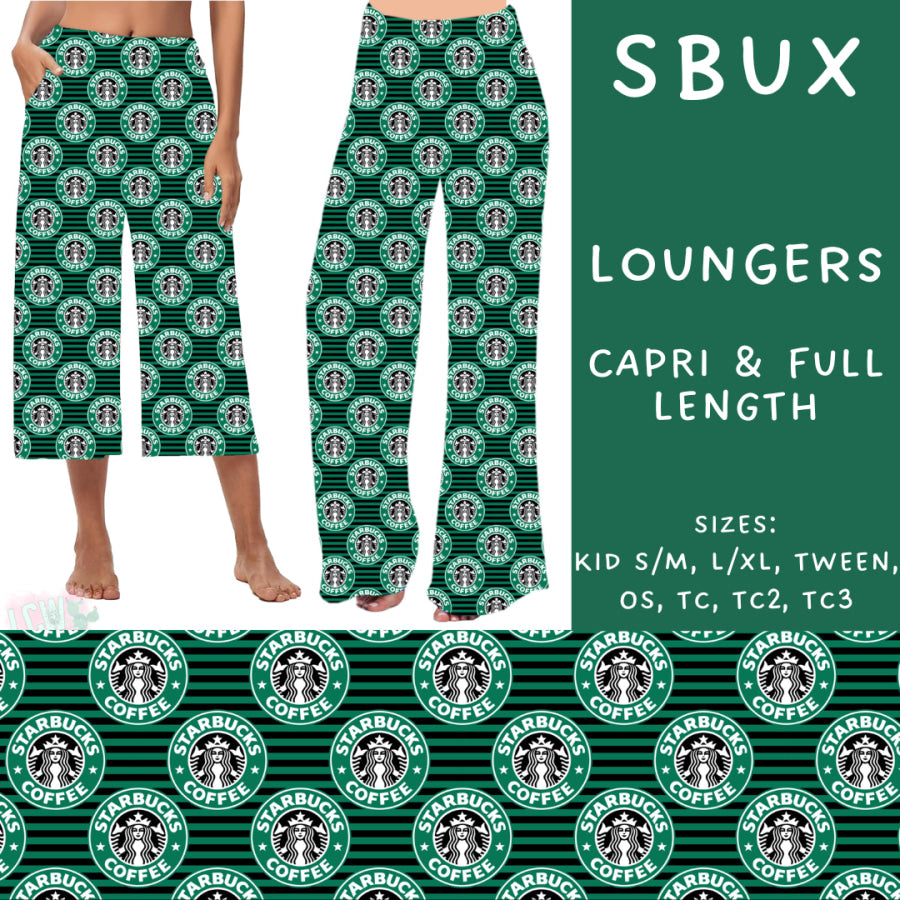 Preorder Custom Styles - SBux - Closes 2 Oct - ETA late Dec 2024 Leggings