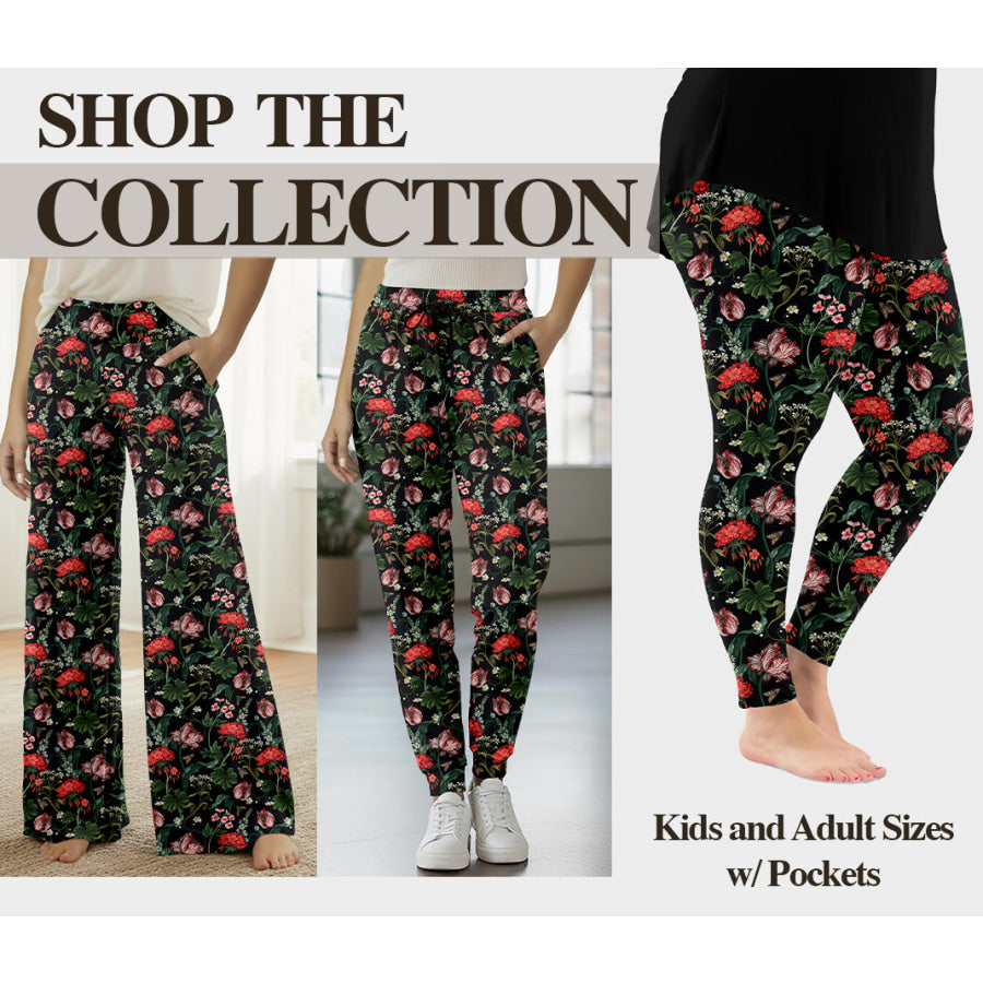 Preorder Custom Styles - Scarlet Night Garden - Closes 9 Dec - ETA early Mar 2026 Loungewear