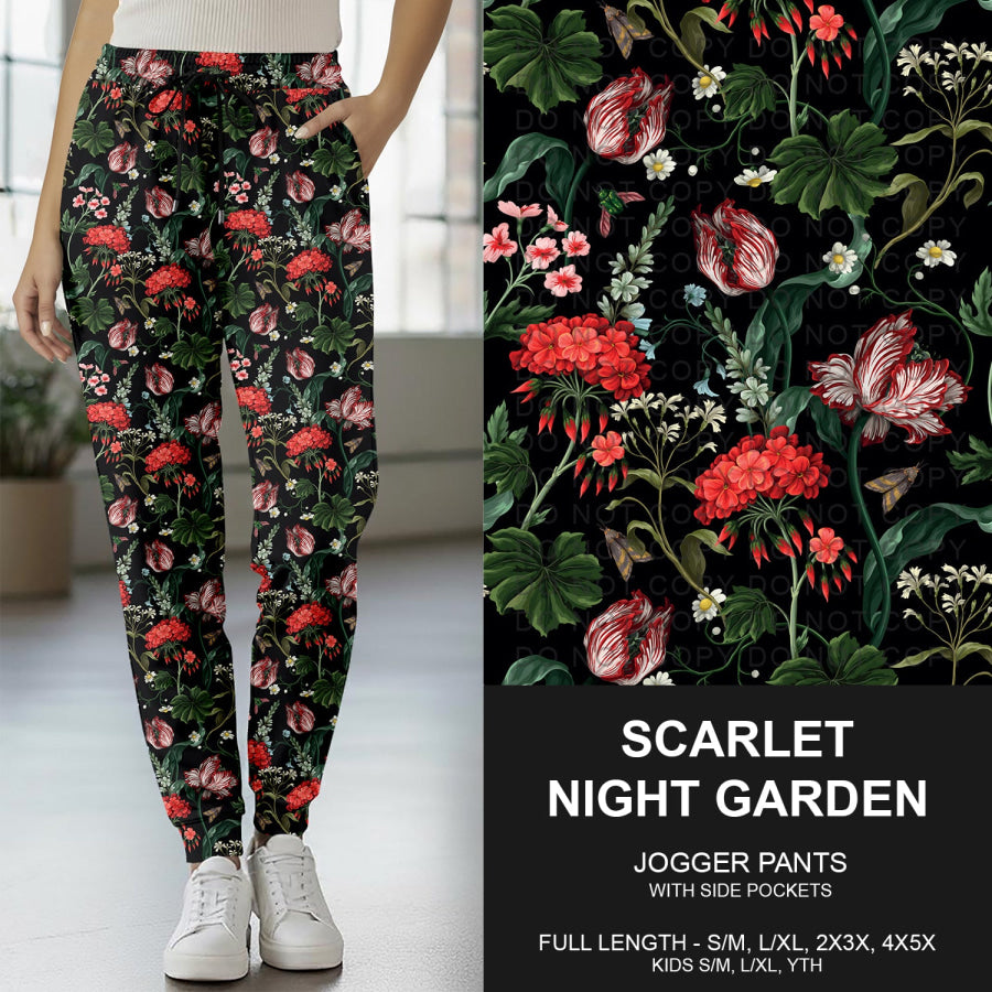Preorder Custom Styles - Scarlet Night Garden - Closes 9 Dec - ETA early Mar 2026 Loungewear
