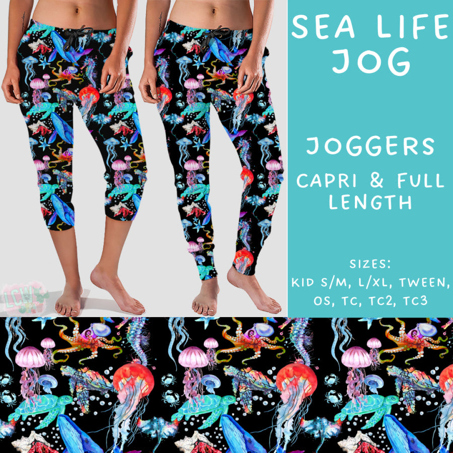 Preorder Custom Styles - Sea Life - Closes 20 Mar - ETA mid Jun 2025 Leggings