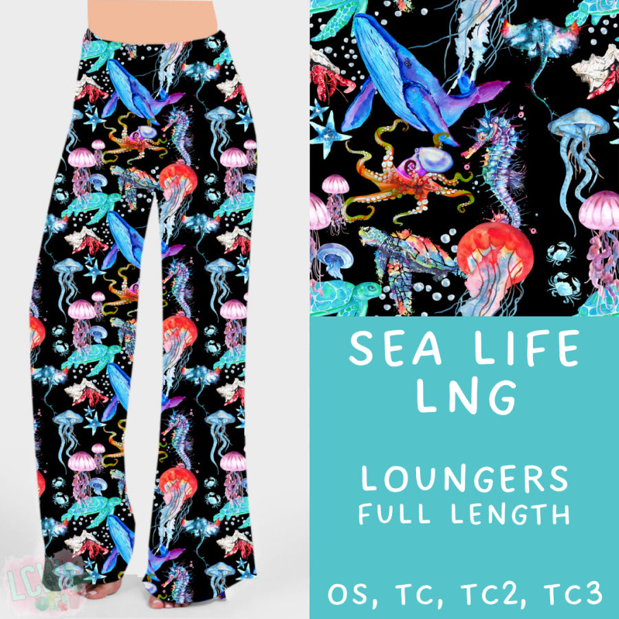 Preorder Custom Styles - Sea Life - Closes 20 Mar - ETA mid Jun 2025 Leggings