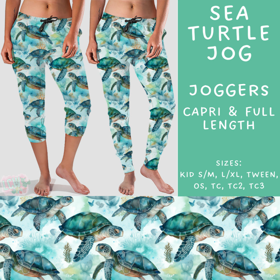 Preorder Custom Styles - Sea Turtle - Closes 20 Mar - ETA mid Jun 2025 Leggings