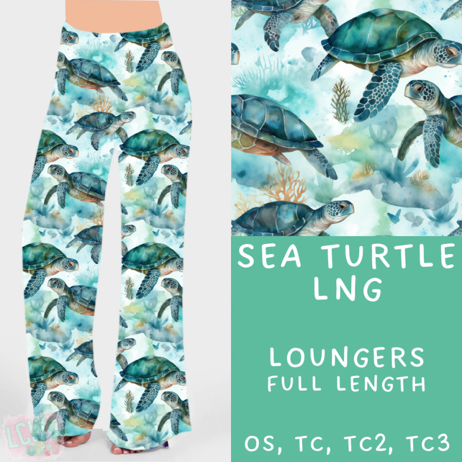 Preorder Custom Styles - Sea Turtle - Closes 20 Mar - ETA mid Jun 2025 Leggings