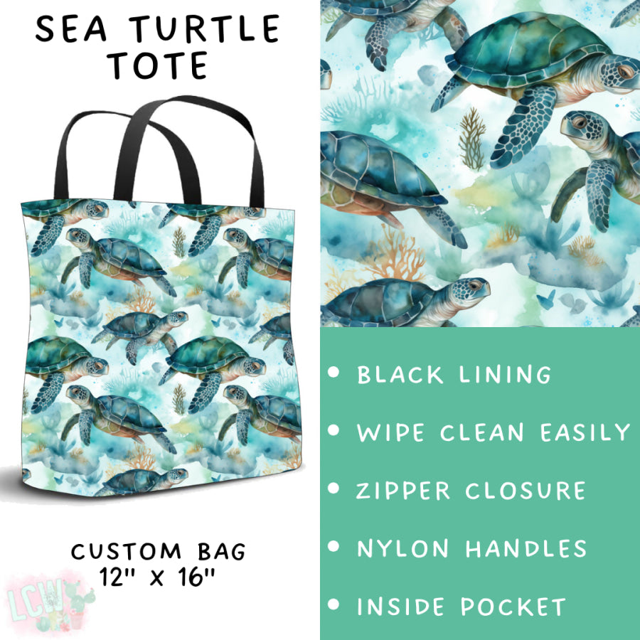 Preorder Custom Styles - Sea Turtle - Closes 20 Mar - ETA mid Jun 2025 Leggings