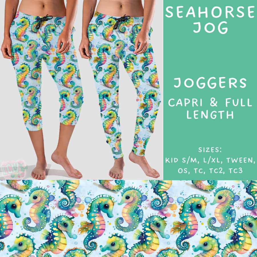 Preorder Custom Styles - Seahorse - Closes 20 Mar - ETA mid Jun 2025 Leggings