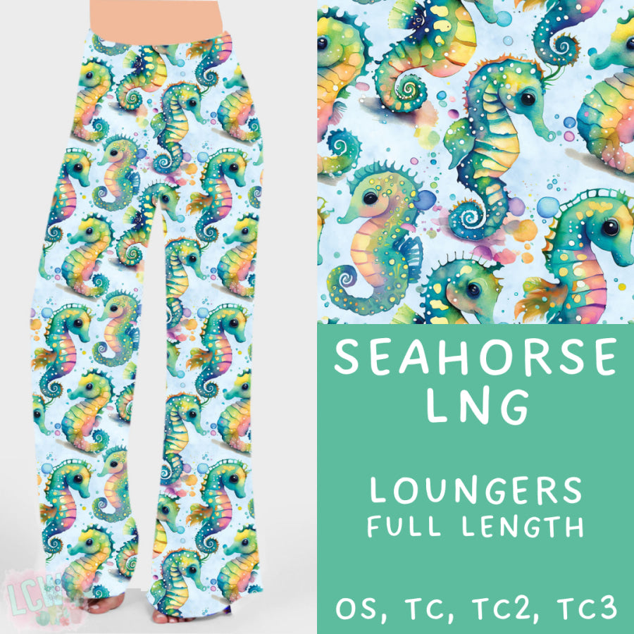 Preorder Custom Styles - Seahorse - Closes 20 Mar - ETA mid Jun 2025 Leggings