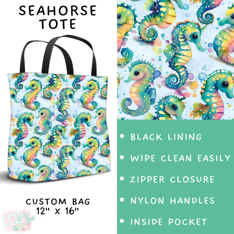 Preorder Custom Styles - Seahorse - Closes 20 Mar - ETA mid Jun 2025 Leggings