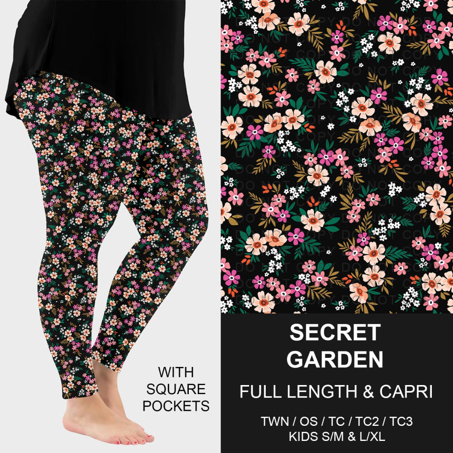 Preorder Custom Styles - Secret Garden - Closes 25 Nov - ETA late Feb 2026 Loungewear