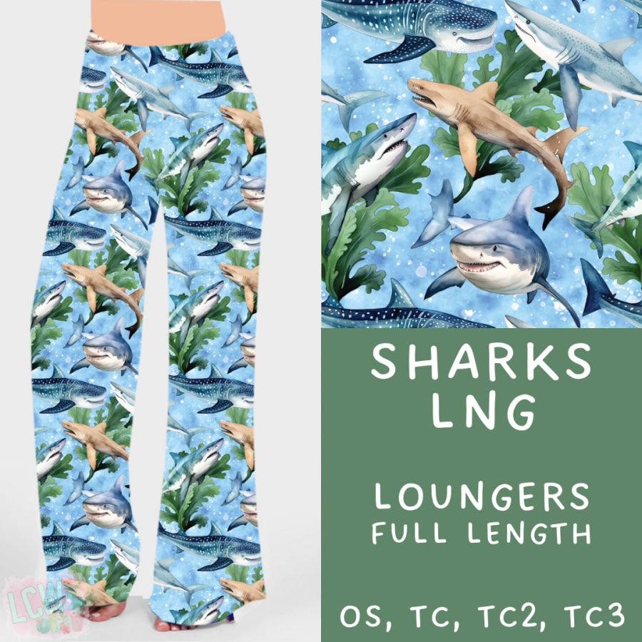 Preorder Custom Styles - Sharks - Closes 20 Mar - ETA mid Jun 2025 Leggings