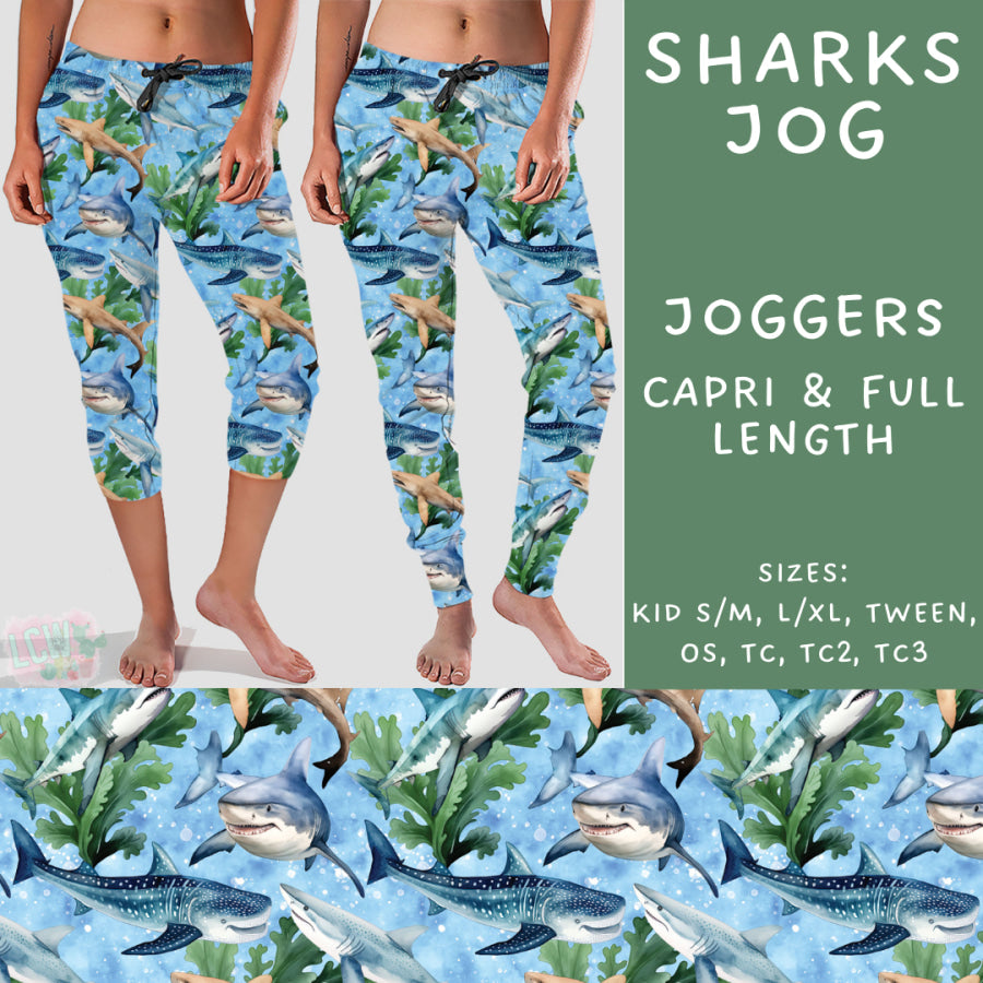 Preorder Custom Styles - Sharks - Closes 20 Mar - ETA mid Jun 2025 Leggings