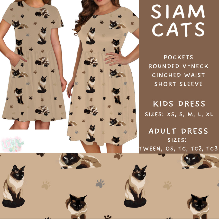 Preorder Custom Styles Siam Cats Closes 11 Sep ETA late Nov 2025 Leggings
