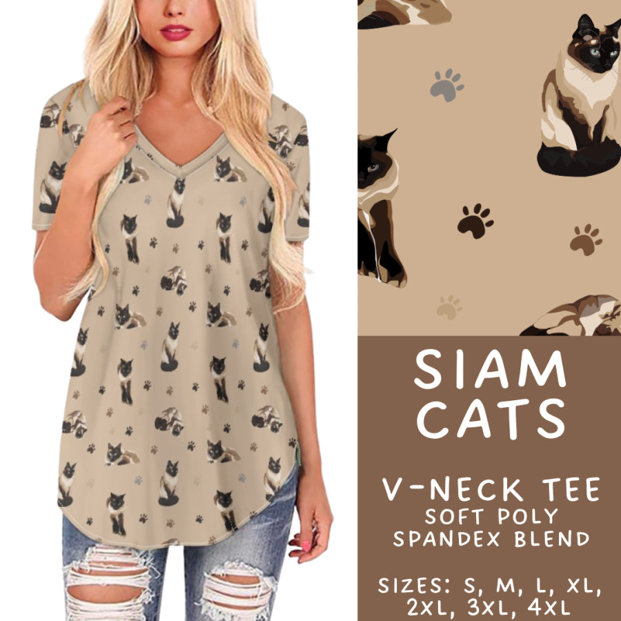 Preorder Custom Styles Siam Cats Closes 11 Sep ETA late Nov 2025 Leggings
