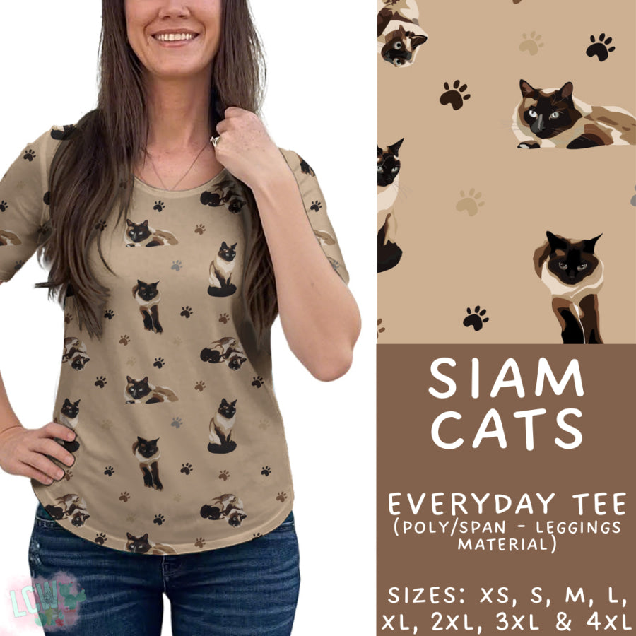 Preorder Custom Styles Siam Cats Closes 11 Sep ETA late Nov 2025 Leggings