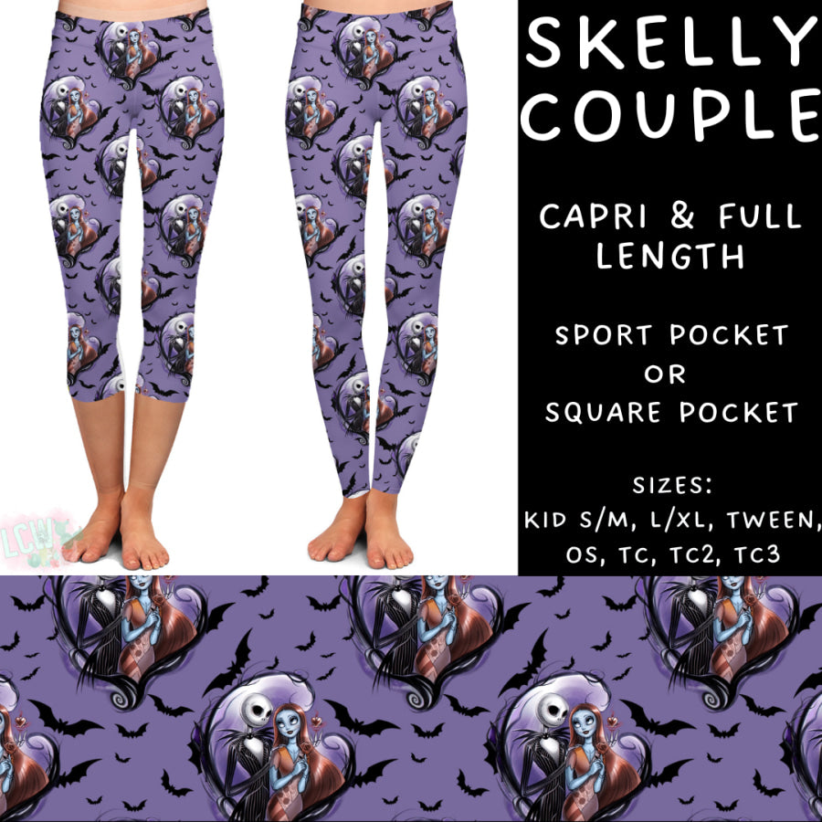 Preorder Custom Styles - Skelly Couple - Closes 10 Mar - ETA early Jun 2025 Leggings