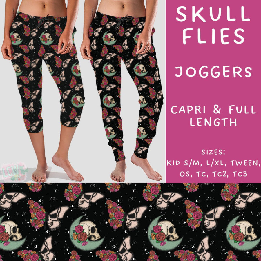 Preorder Custom Styles - Skull Flies - Closes 6 Dec - ETA late Feb 2025 Leggings