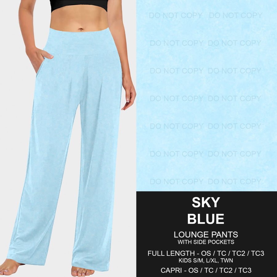 PREORDER Custom Styles - Sky Blue - Closes 11 Mar - ETA mid Jun 2025 Loungewear