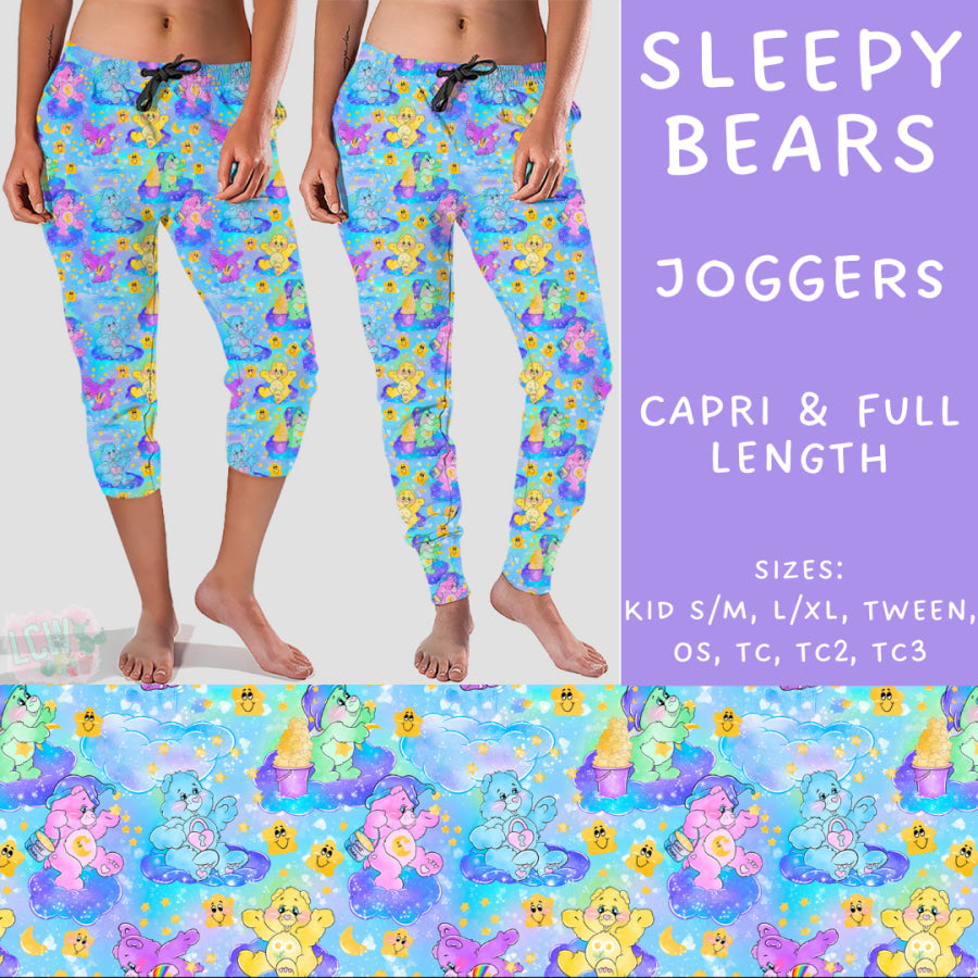 Preorder Custom Styles - Sleepy Bears - Closes 6 Dec - ETA late Feb 2025 Leggings