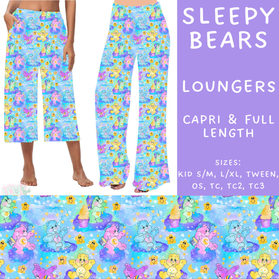 Preorder Custom Styles - Sleepy Bears - Closes 6 Dec - ETA late Feb 2025 Leggings