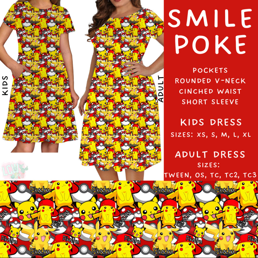 Preorder Custom Styles - Smile Poke - Closes 29 Jan - ETA late Apr 2025 Leggings