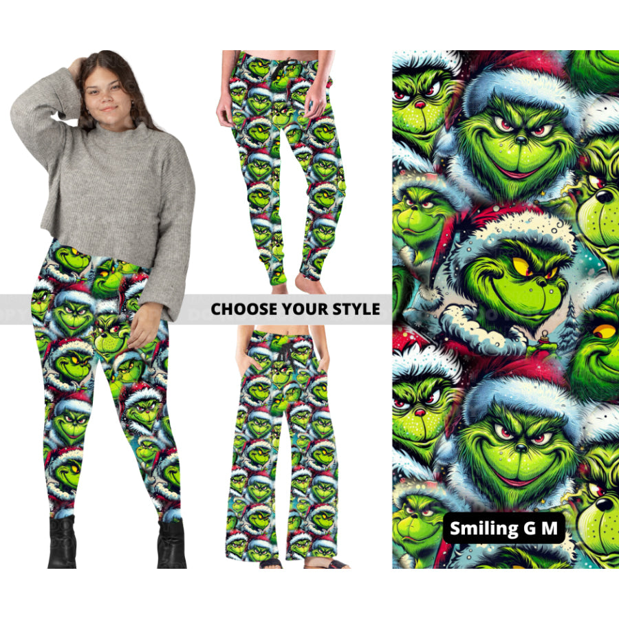 PREORDER Custom Styles - Smiling G M - Closes 7 Oct - ETA late Dec 2024 Leggings